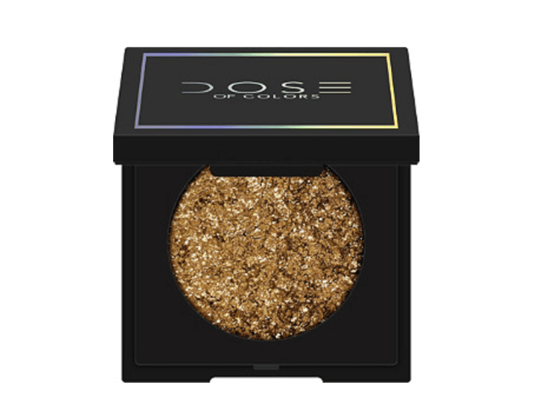 HEART OF GOLD Dose of Colors Cosmetics Eyeshadow Block Party Collection.