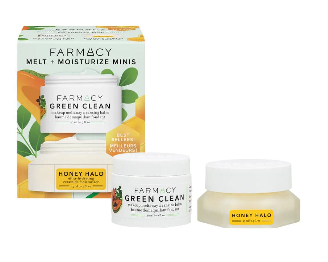 Farmacy Melt + Moisturize Minis Duo