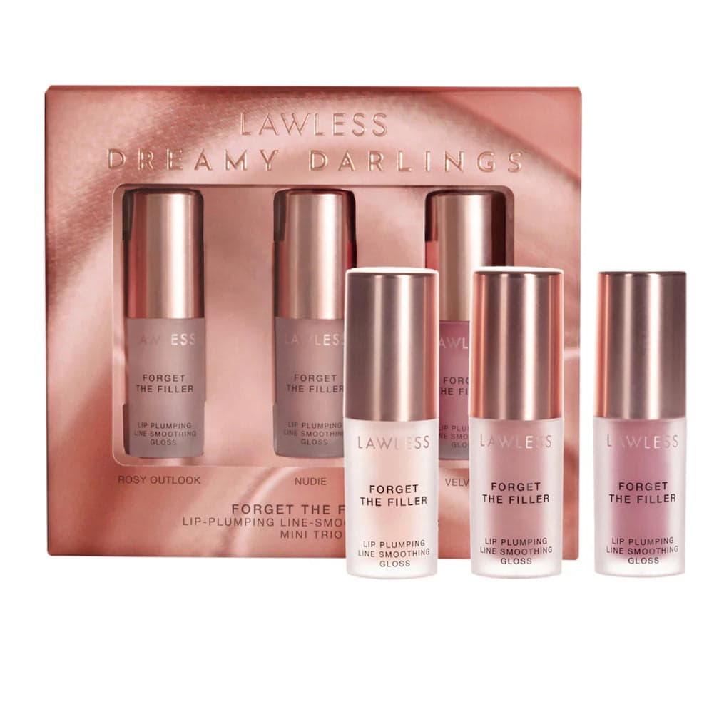 LAWLESS Mini Dreamy Darlings Lip Plumper Gloss Set