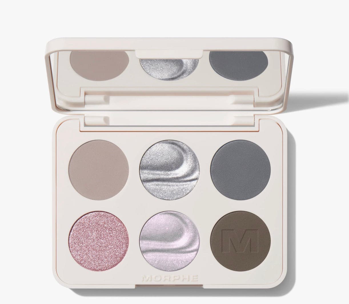MORPHE CHROMAPLUS 6-PAN EYESHADOW PALETTE CYBER CHROME