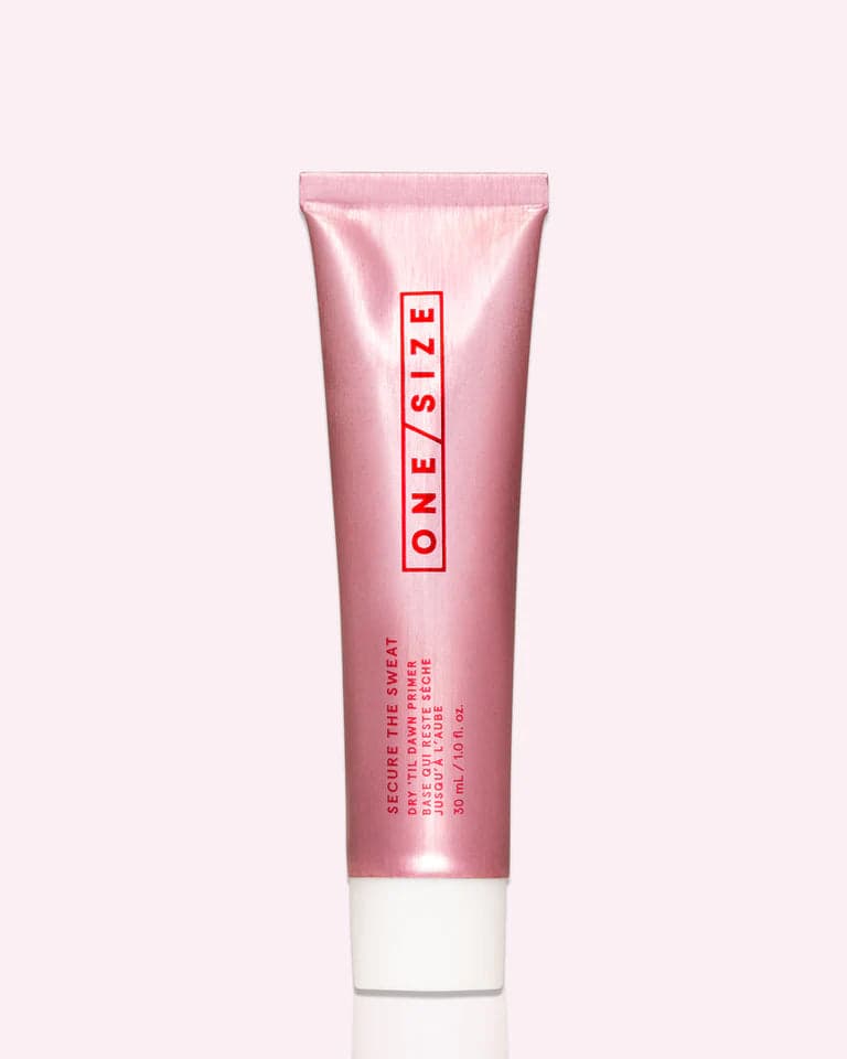 ONE/SIZE SECURE THE SWEAT
SWEAT-PROOF ALUMINUM-FREE PRIMER