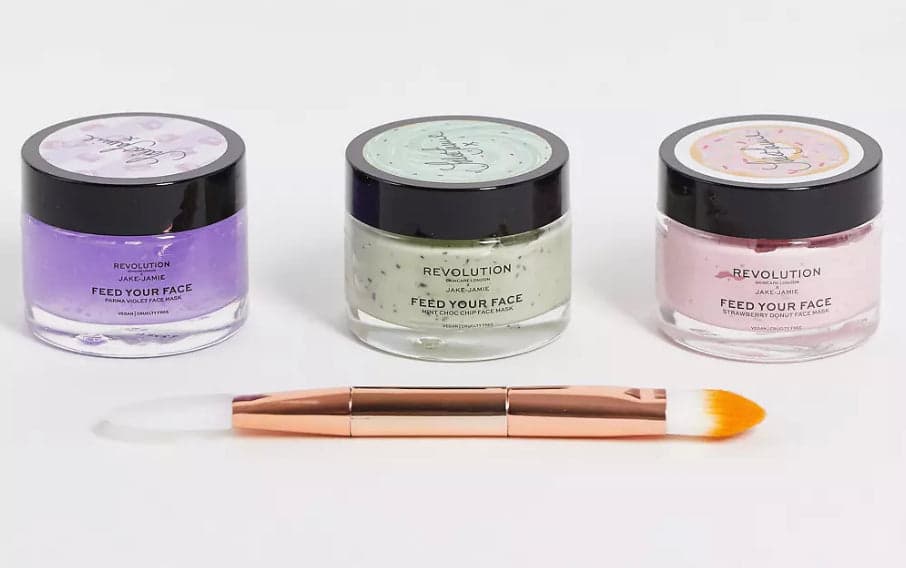 Revolution Skincare x Jake Jamie Feed Your Cravings Face Mask Collection
