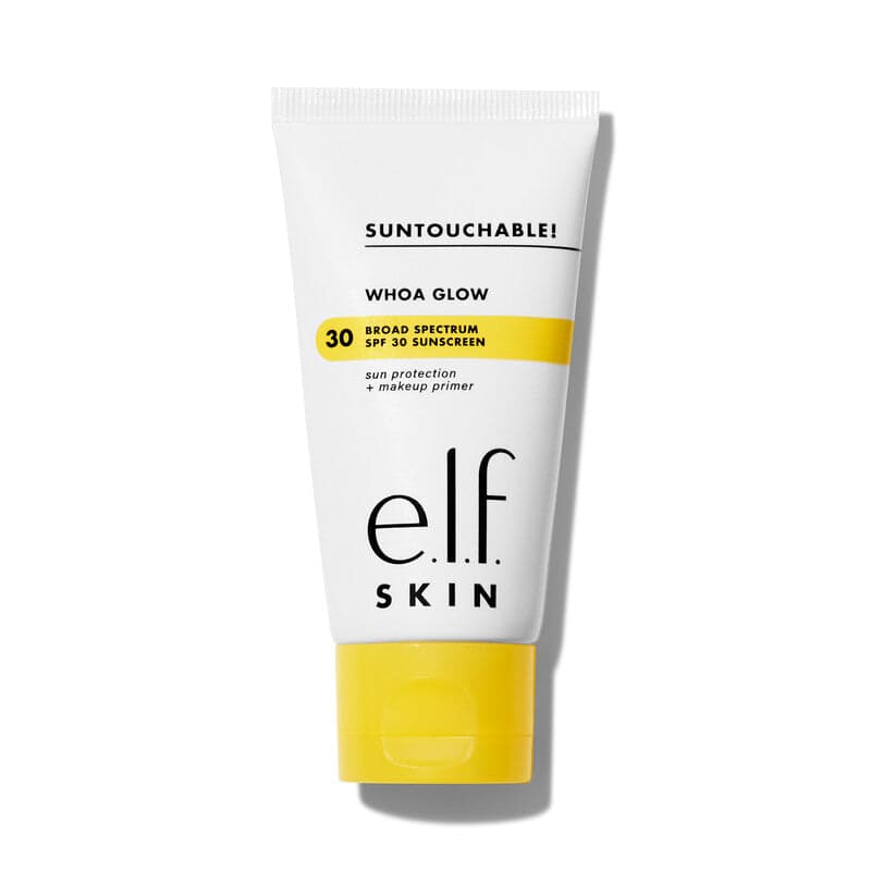e.l.f. / Suntouchable! Whoa Glow SPF 30 Glowy face sunscreen & makeup primer hybrid (sunbeam)