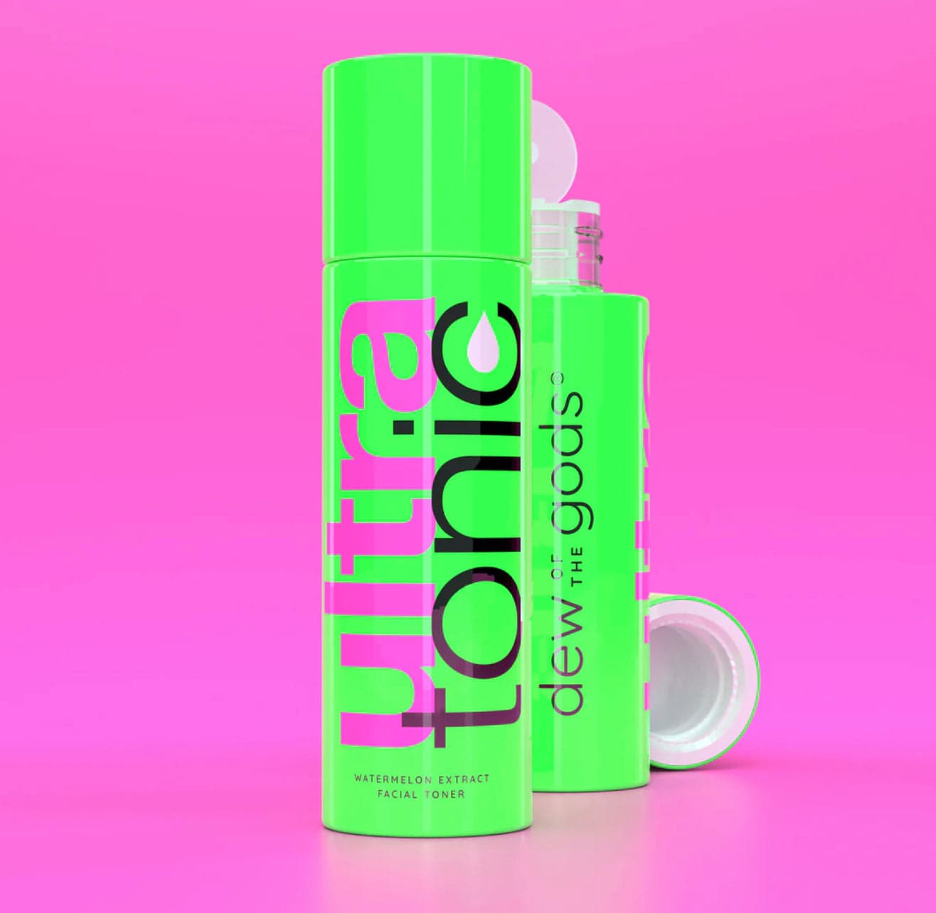 dew OF THE gods ULTRATONIC™ WATERMELON TONER / FACE & BODY
A FRUITFUL EXFOLIATION