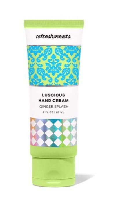 Refreshments LUSCIOUS HAND CREAM GINGER SPLASH 60ml